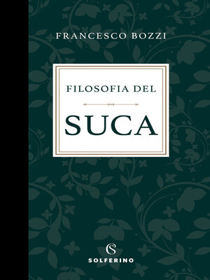 cover image of Filosofia del suca